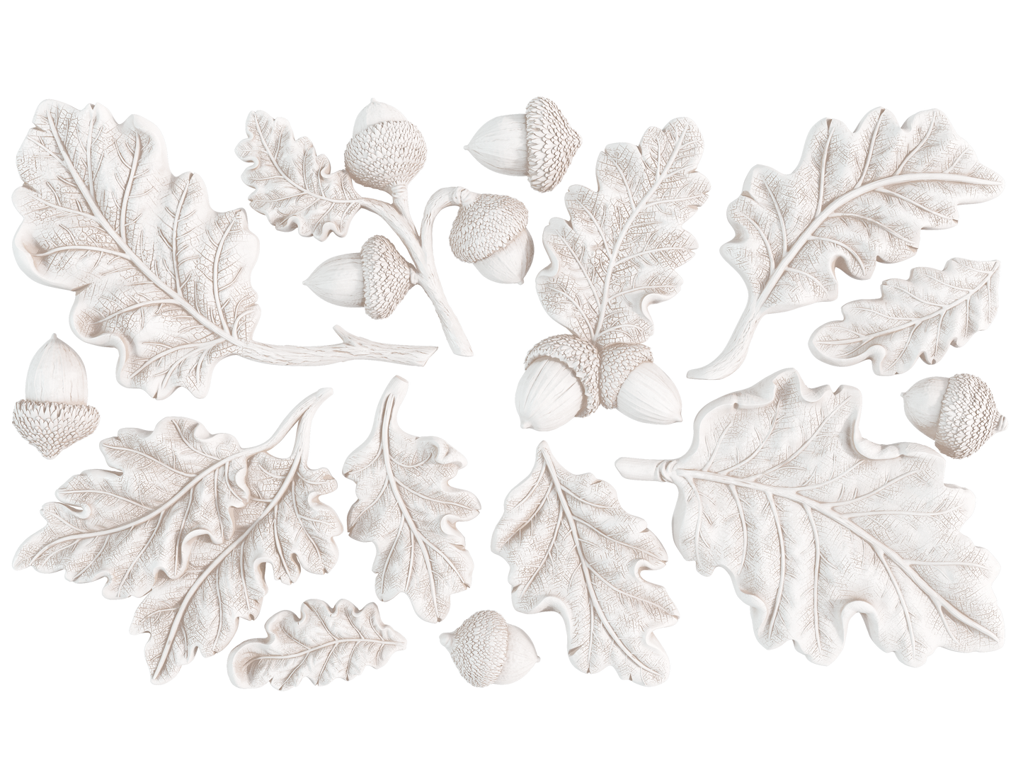 IOD Mould Oaks Leaves & Acorns - 6 x 10