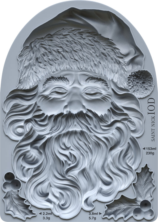 IOD Mould - Saint Nick 5x7