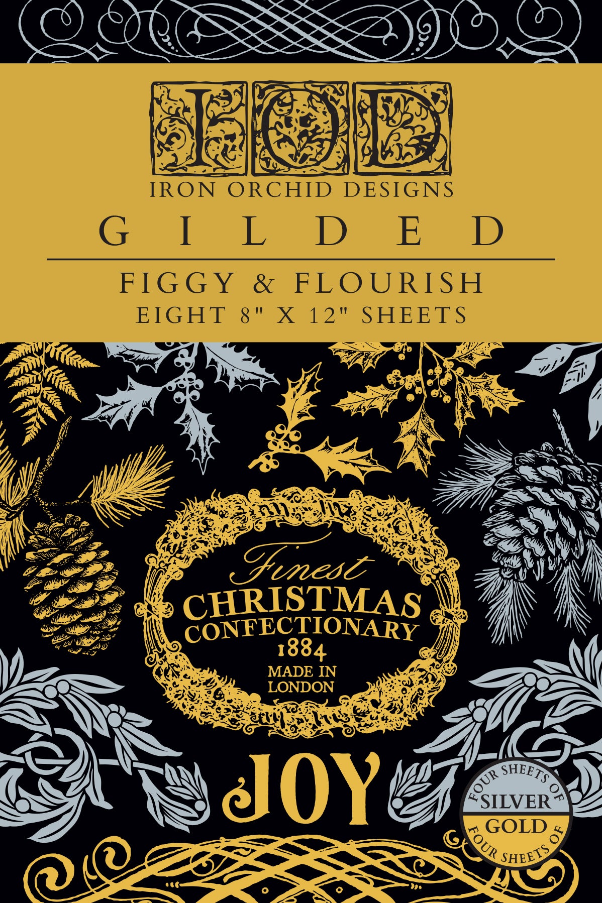 IOD Figgy & Flourish IOD Foil Transfer 8 x 12