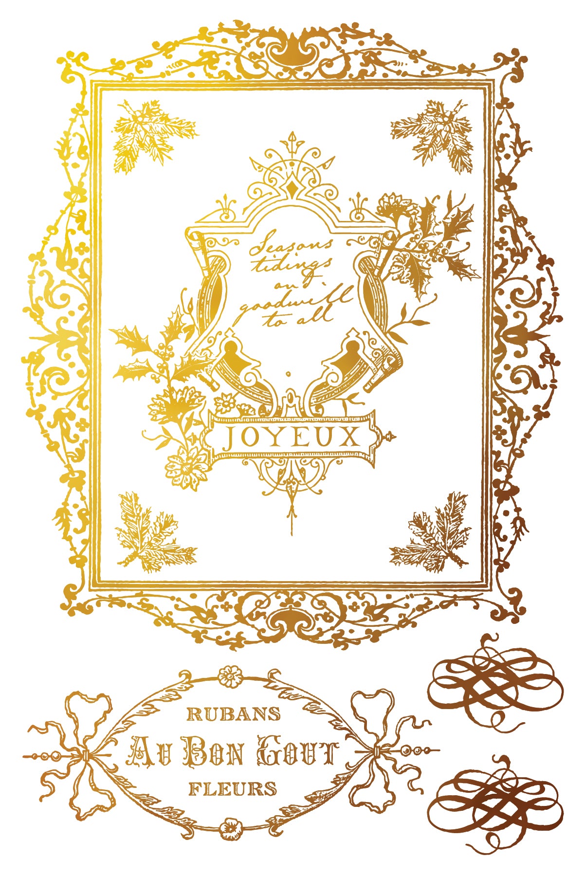 IOD Figgy & Flourish IOD Foil Transfer 8 x 12