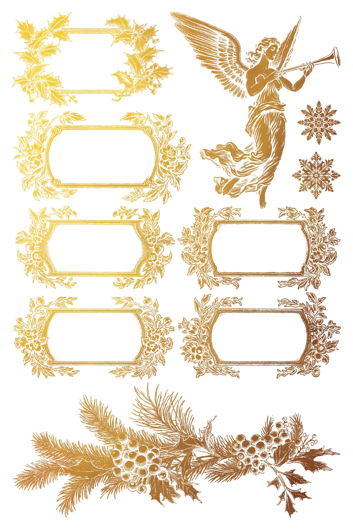 Tinsel Foil - IOD Transfer 8x12 Pad