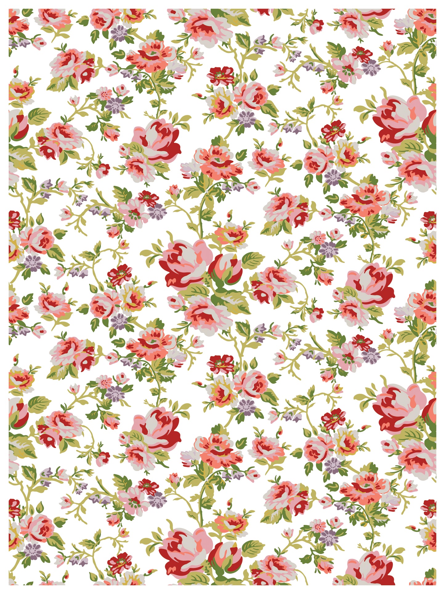 IOD Ditsy Blooms Paint Inlay