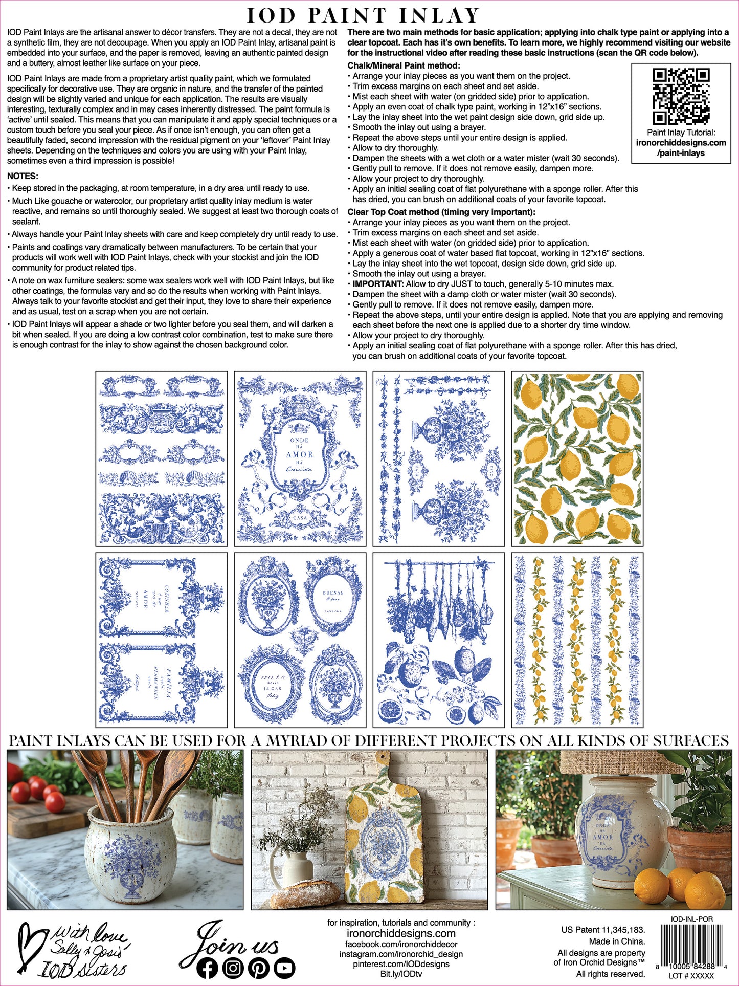 IOD Portofino Inlay