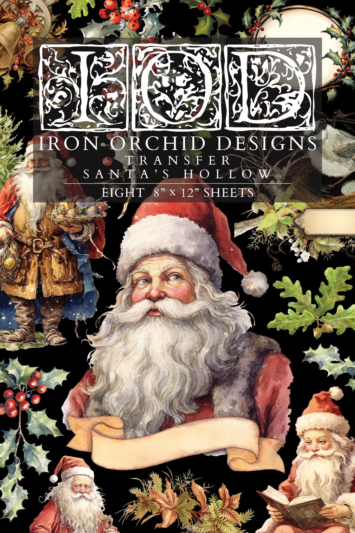 IOD Santa's Hollow 8 x 12 Pad