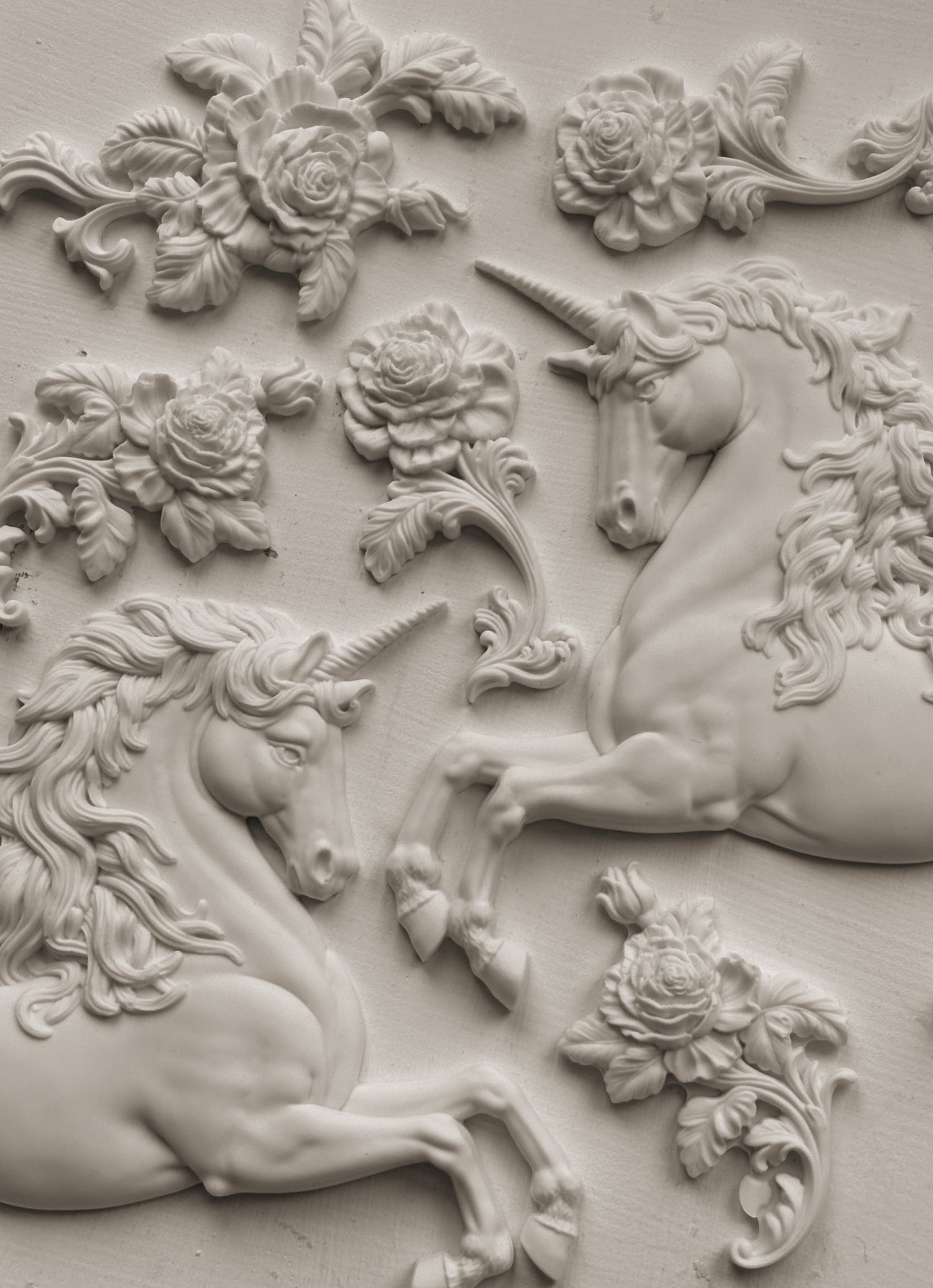 IOD Mould Unicorns 6x10