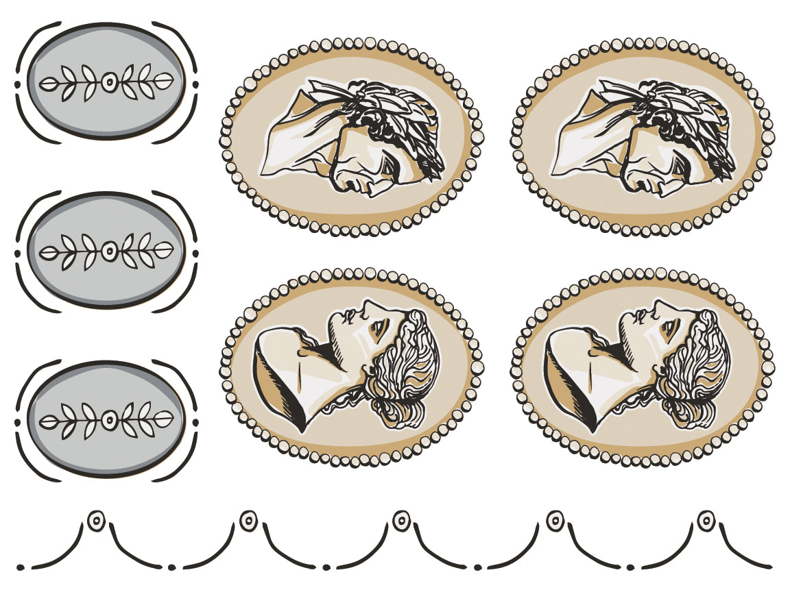 IOD Cameo Inlay by Annie Sloane