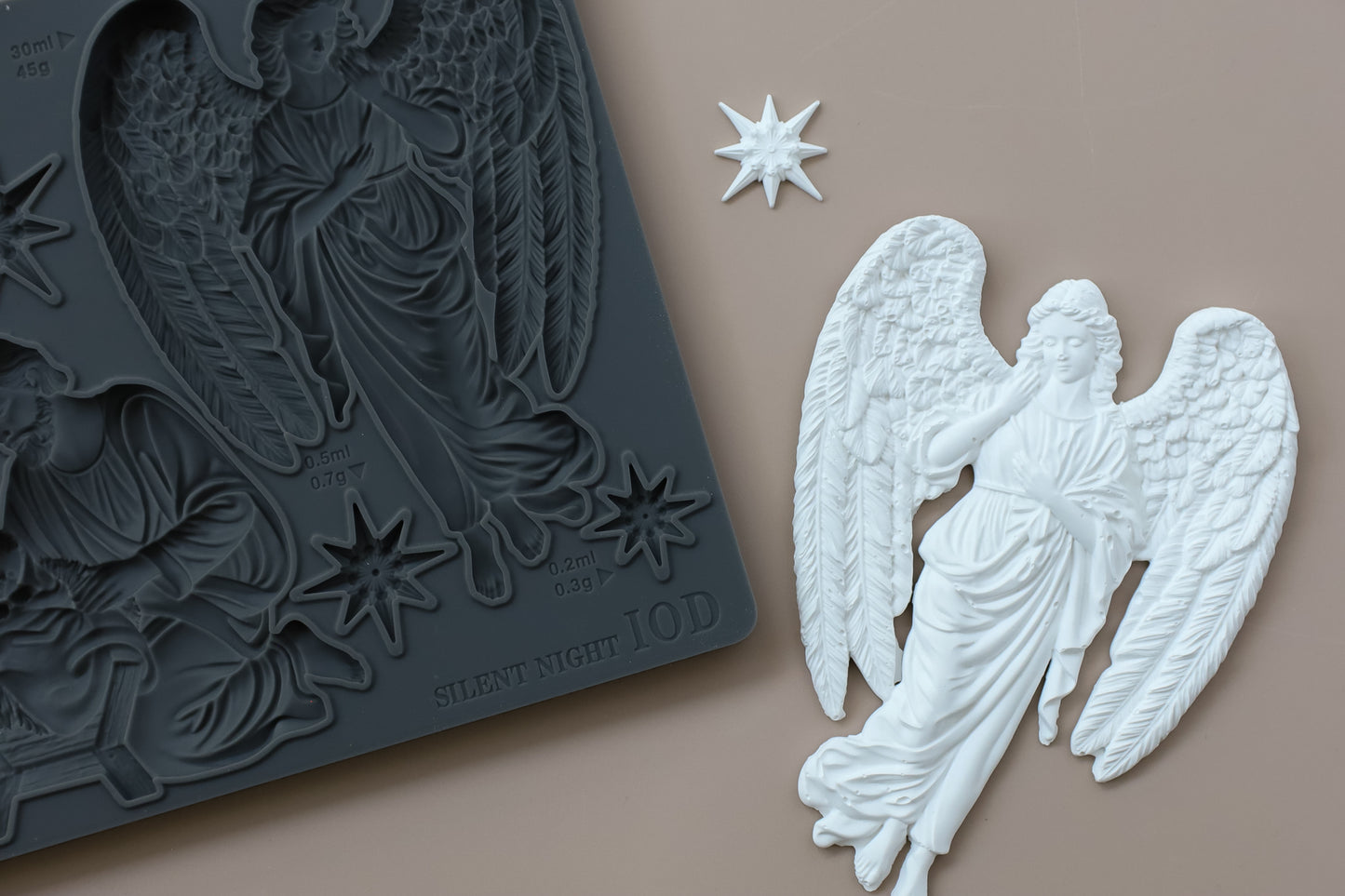 IOD Mould - Silent Night 6x10