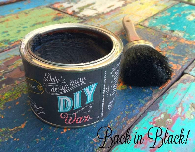 BLACK WAX DIY PAINT