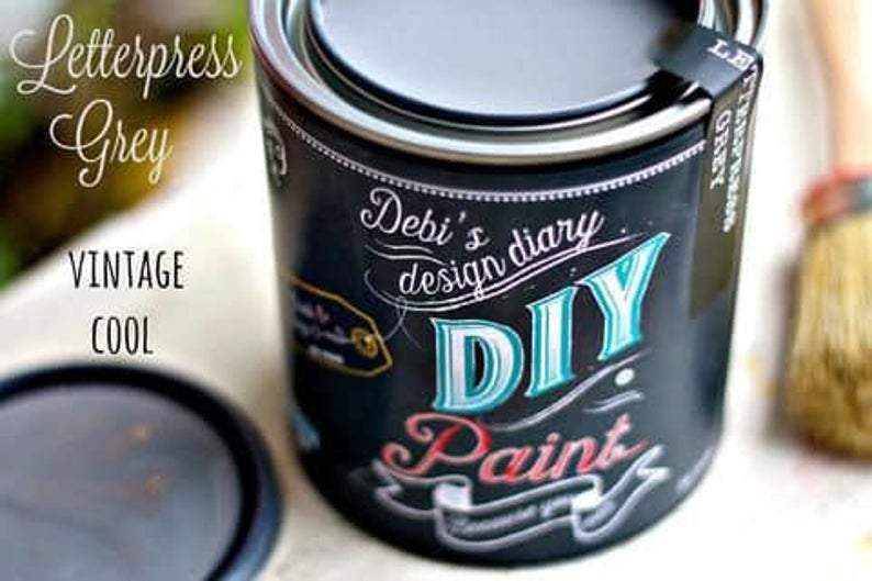LETTERPRESS GREY - DIY PAINT