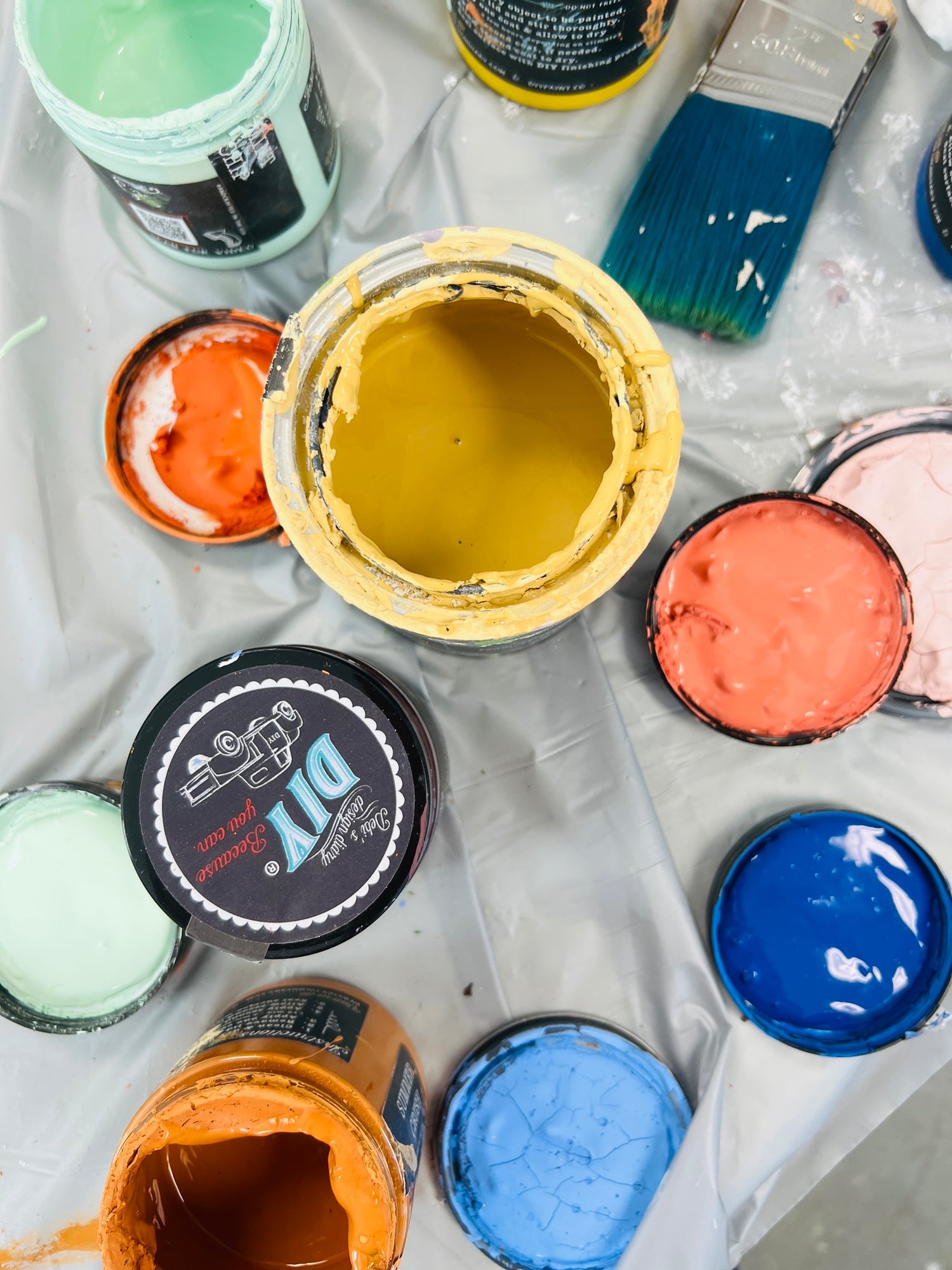 DIY Paint All Colors - Don't Forget to Include a Finish!