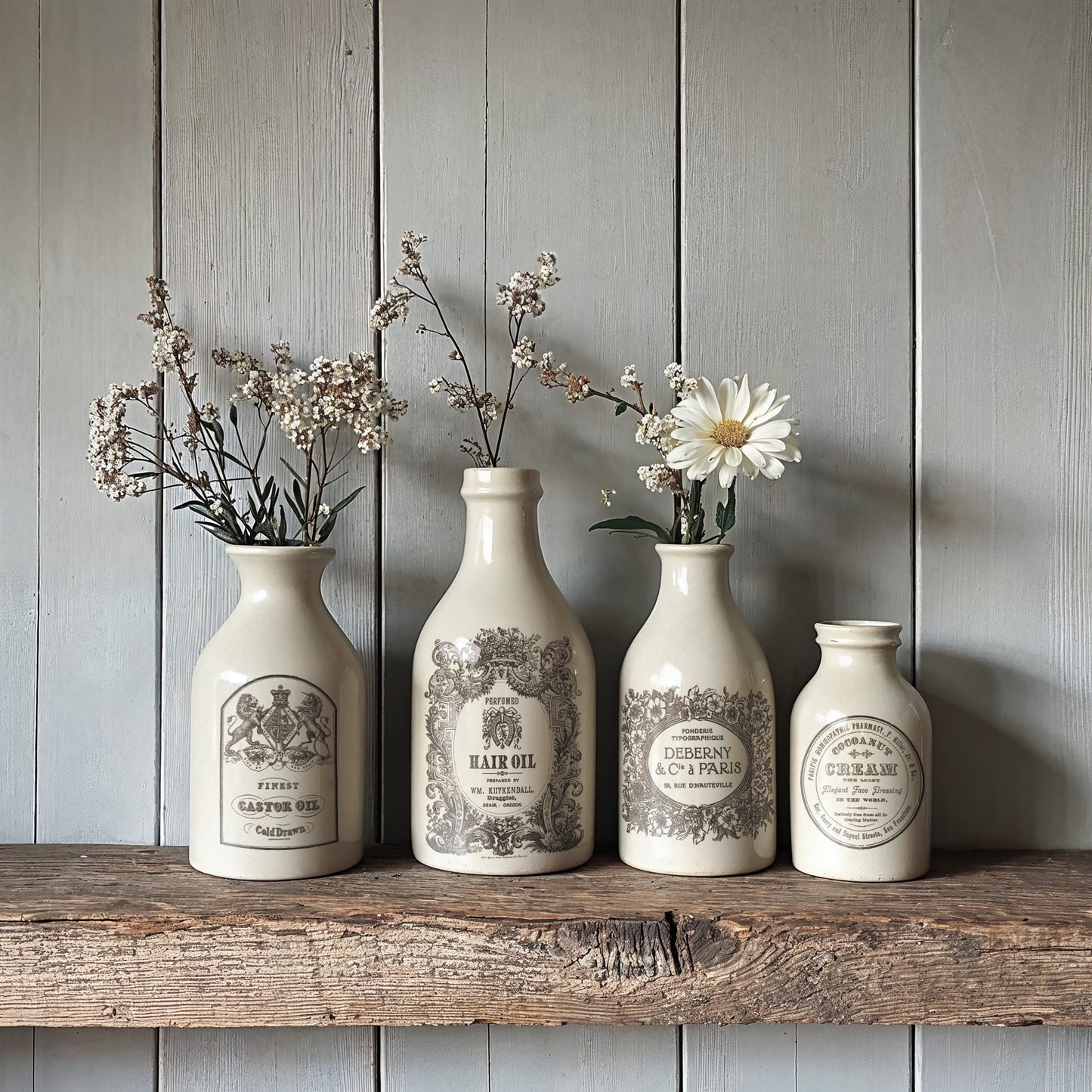 Floriography IOD Paint Inlay