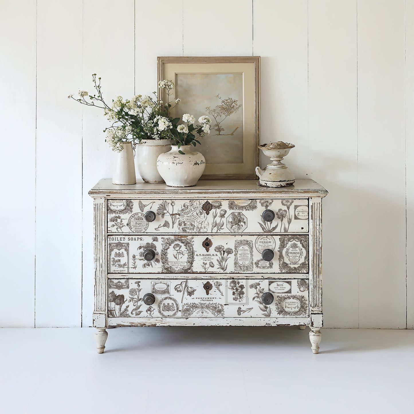 Floriography IOD Paint Inlay