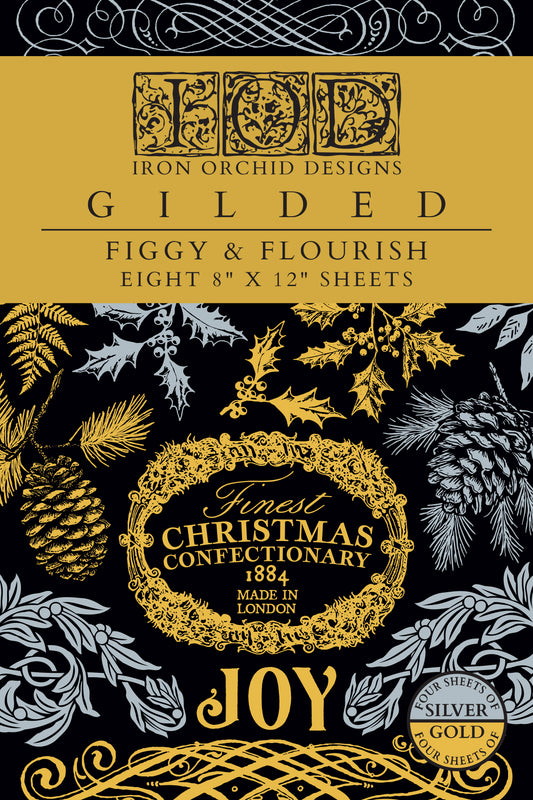 IOD Figgy & Flourish IOD Foil Transfer 8 x 12