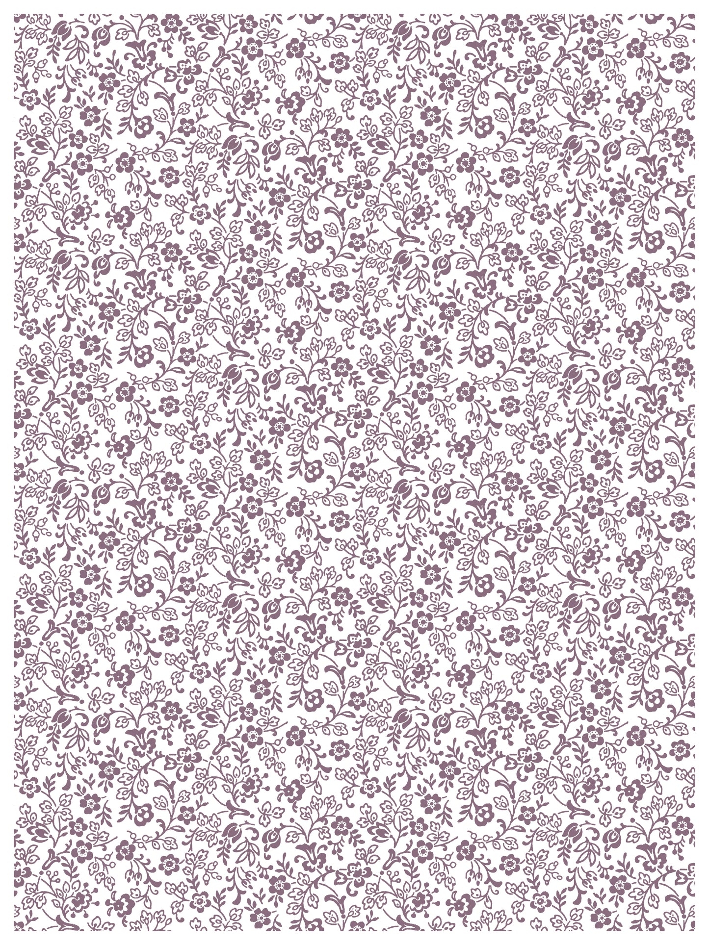 IOD Ditsy Blooms Paint Inlay