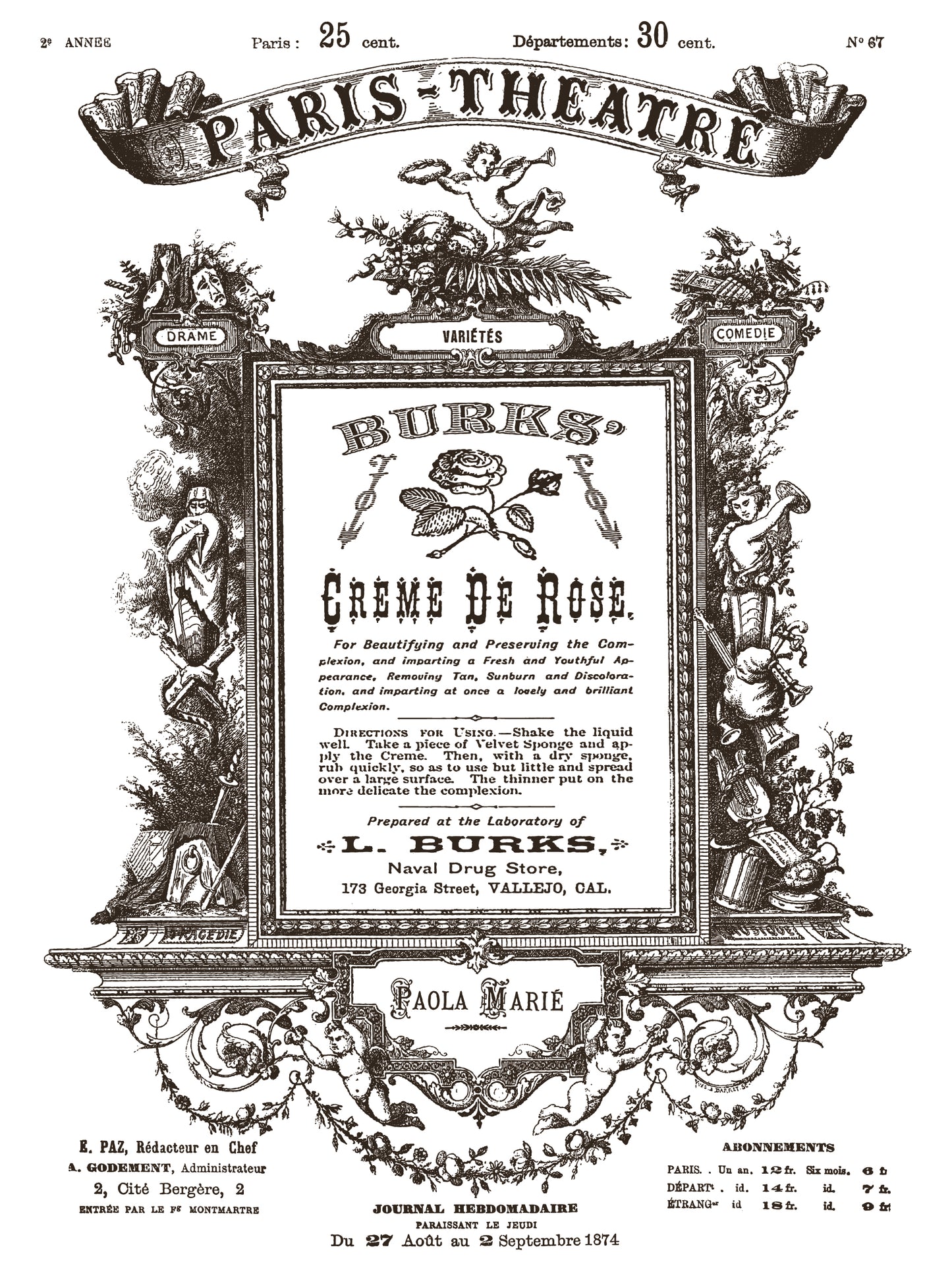 Floriography IOD Paint Inlay