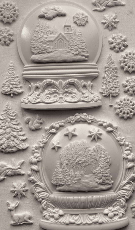IOD Mould - Snow Globes 6x10