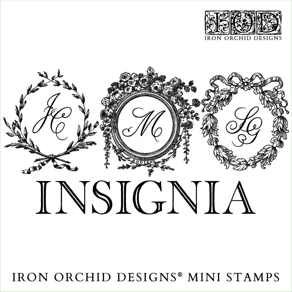 IOD Insignia 6x6 Stamp