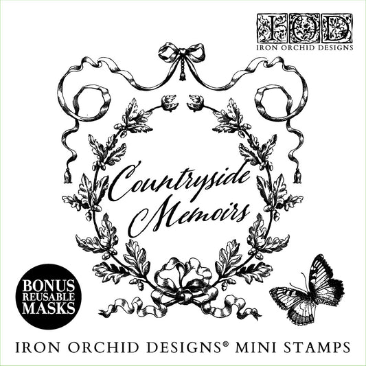 IOD Countryside Memoirs 6x6 Stamp