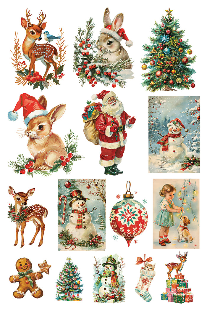 Kitschy Christmas- IOD Transfer 8x12 Pad