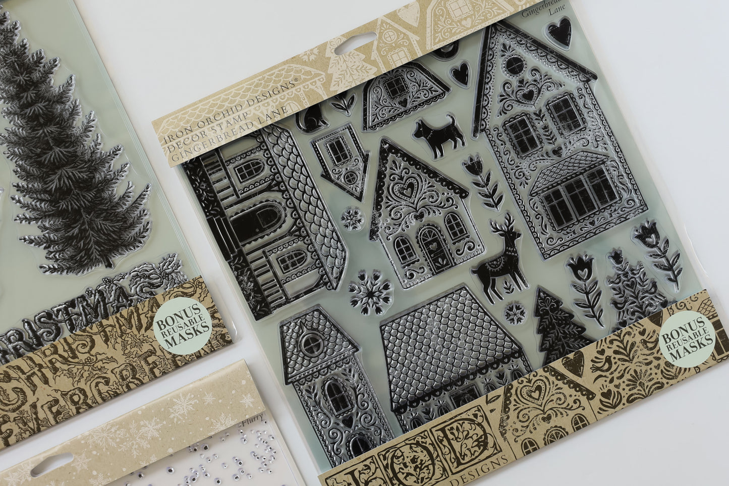 IOD Gingerbread Lane 12x12 I OD Stamp™