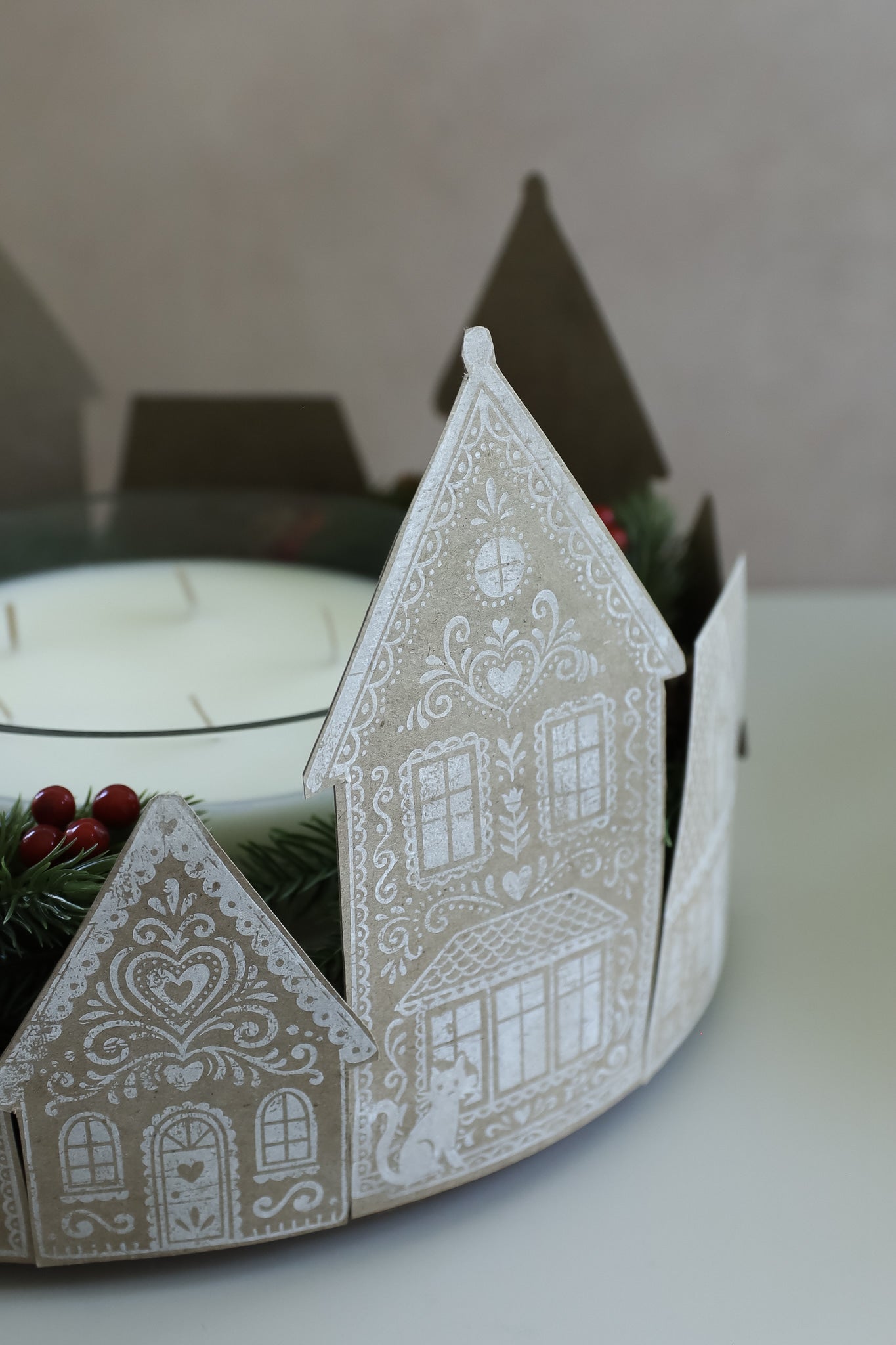 IOD Gingerbread Lane 12x12 I OD Stamp™