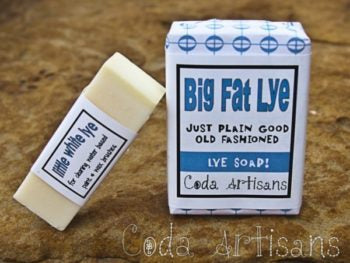 Little White Lye Paintbrush Soap