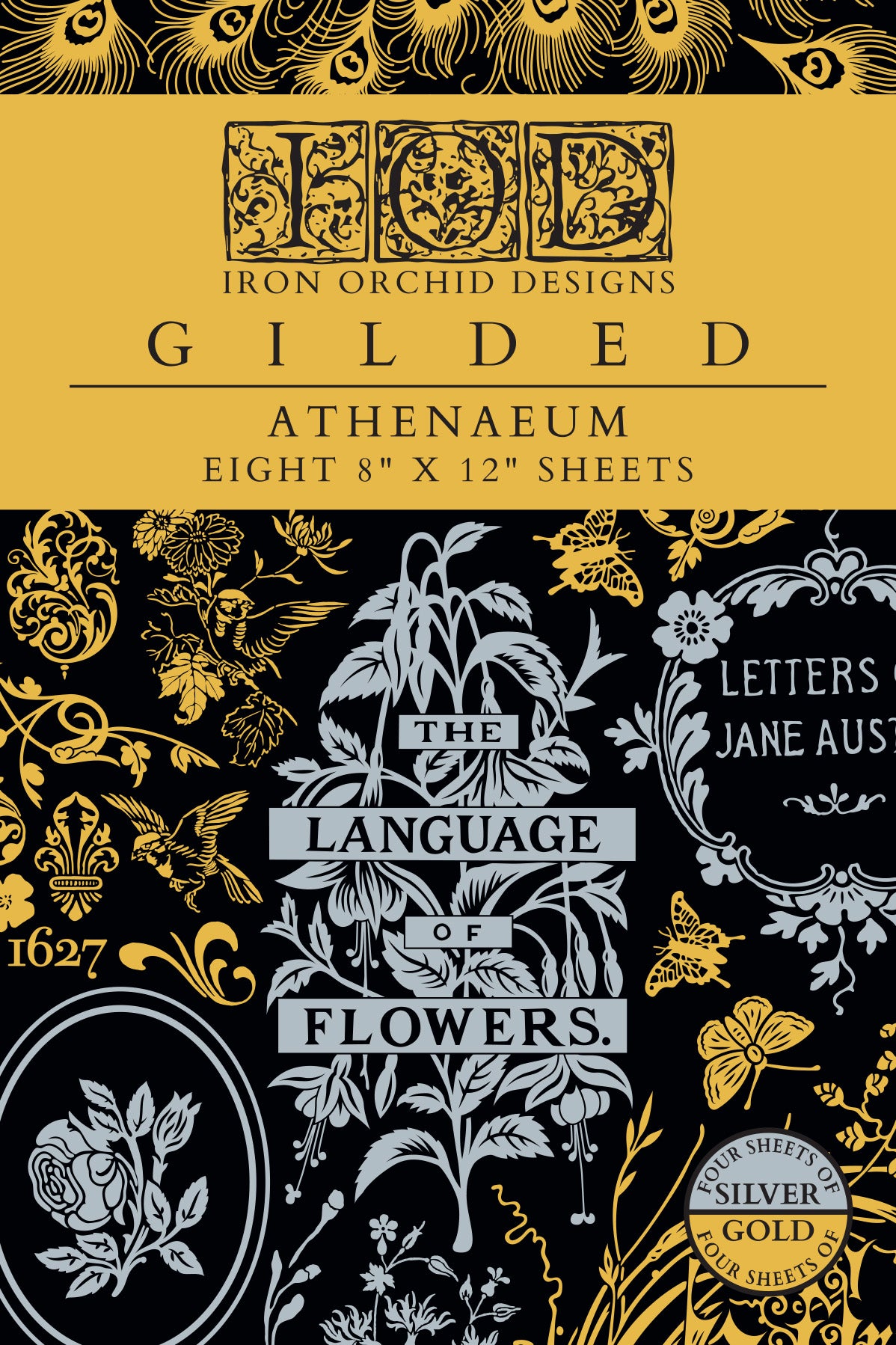 IOD Athenaeum Foil Transfer 8x12 Pad™