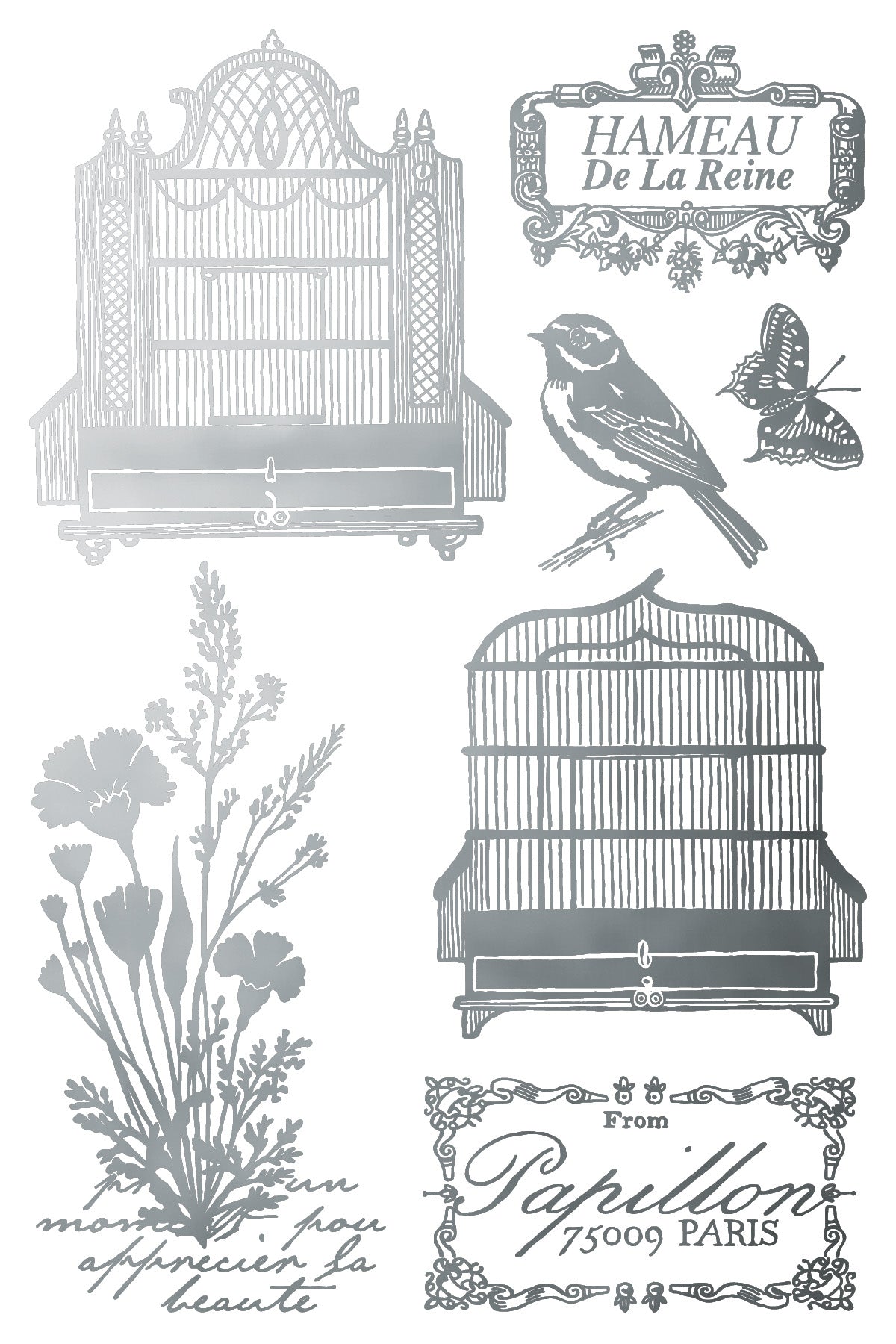 IOD Papillon IOD Foil Transfer 8x12 Pad™