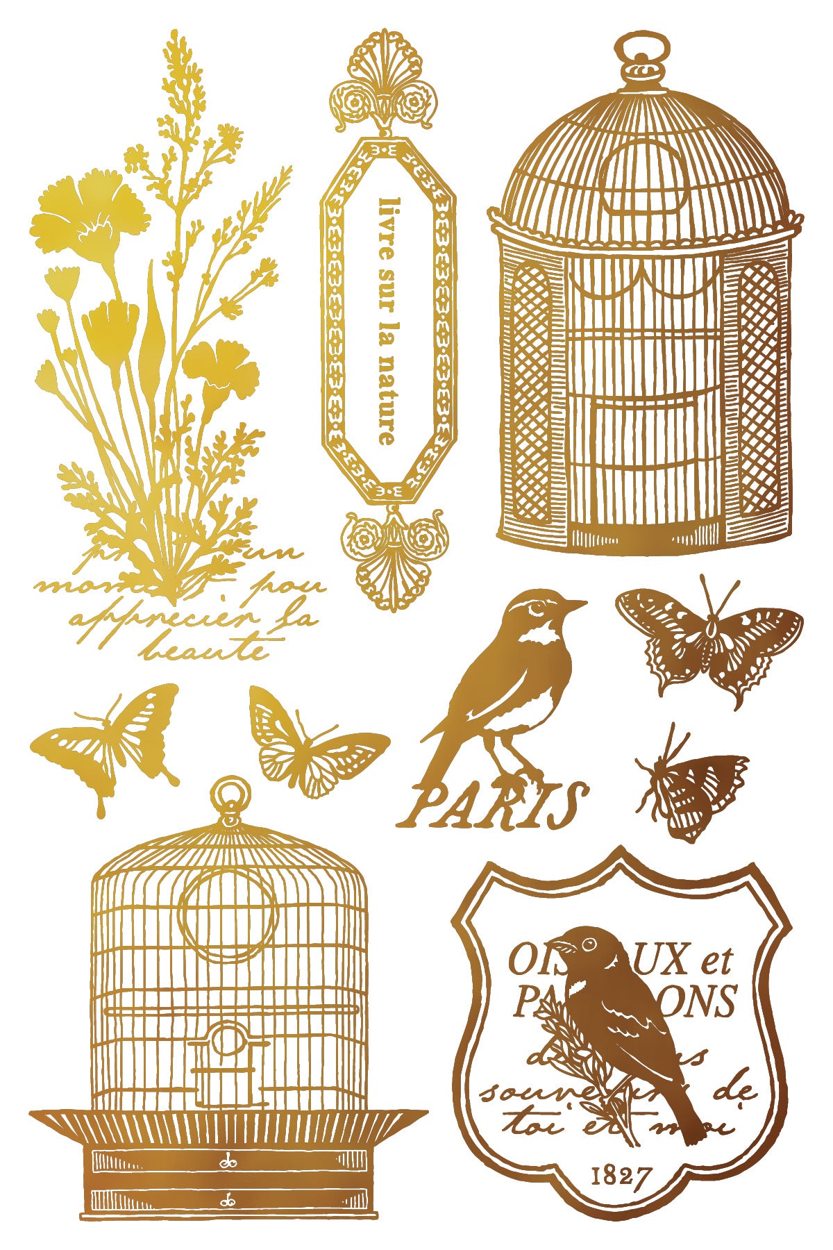 IOD Papillon IOD Foil Transfer 8x12 Pad™