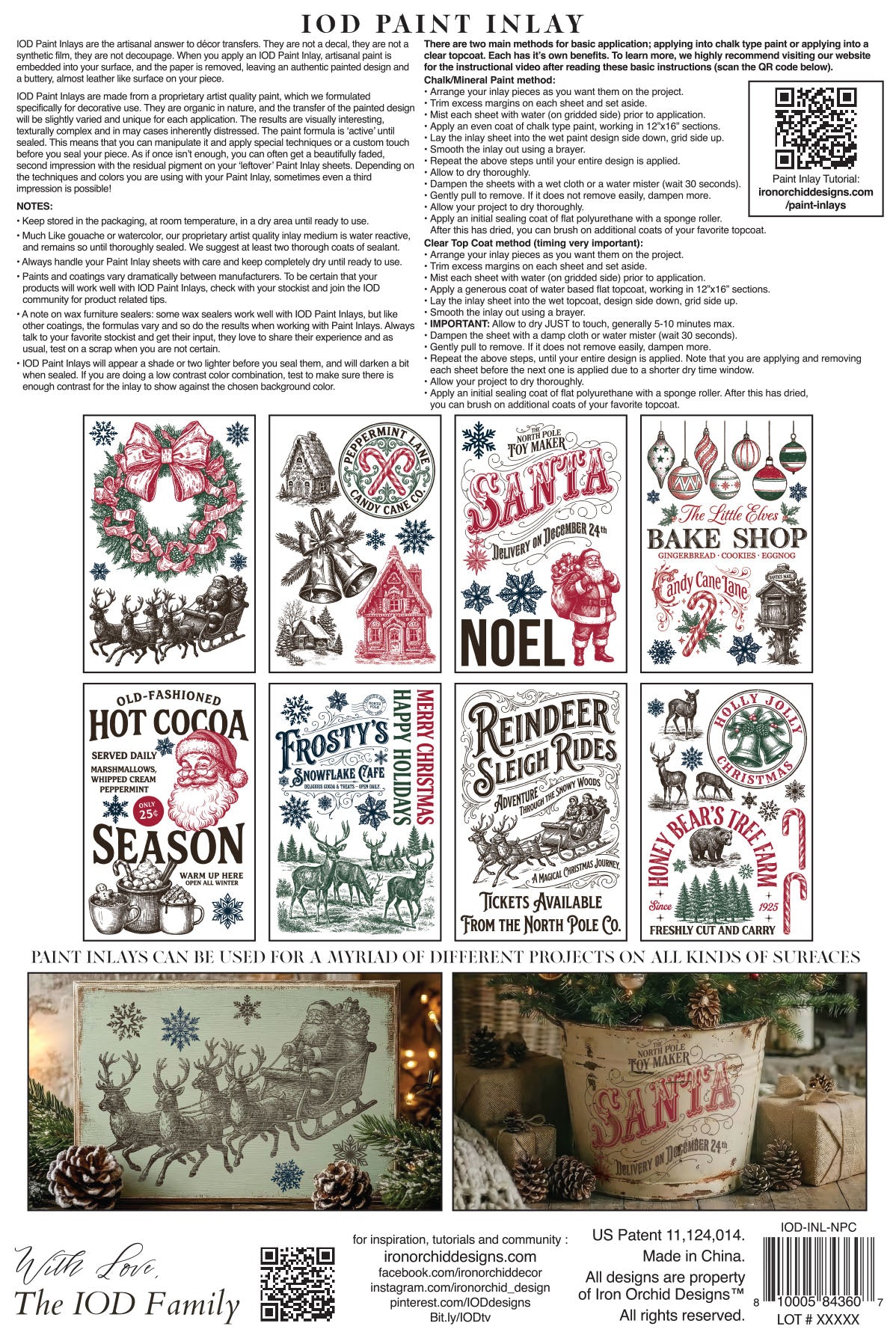 IOD The North Pole 12x16 Pad™