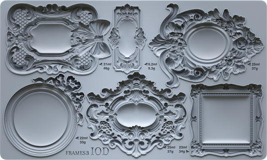 IOD Mould - Frames 3 6x10 IOD Mould™