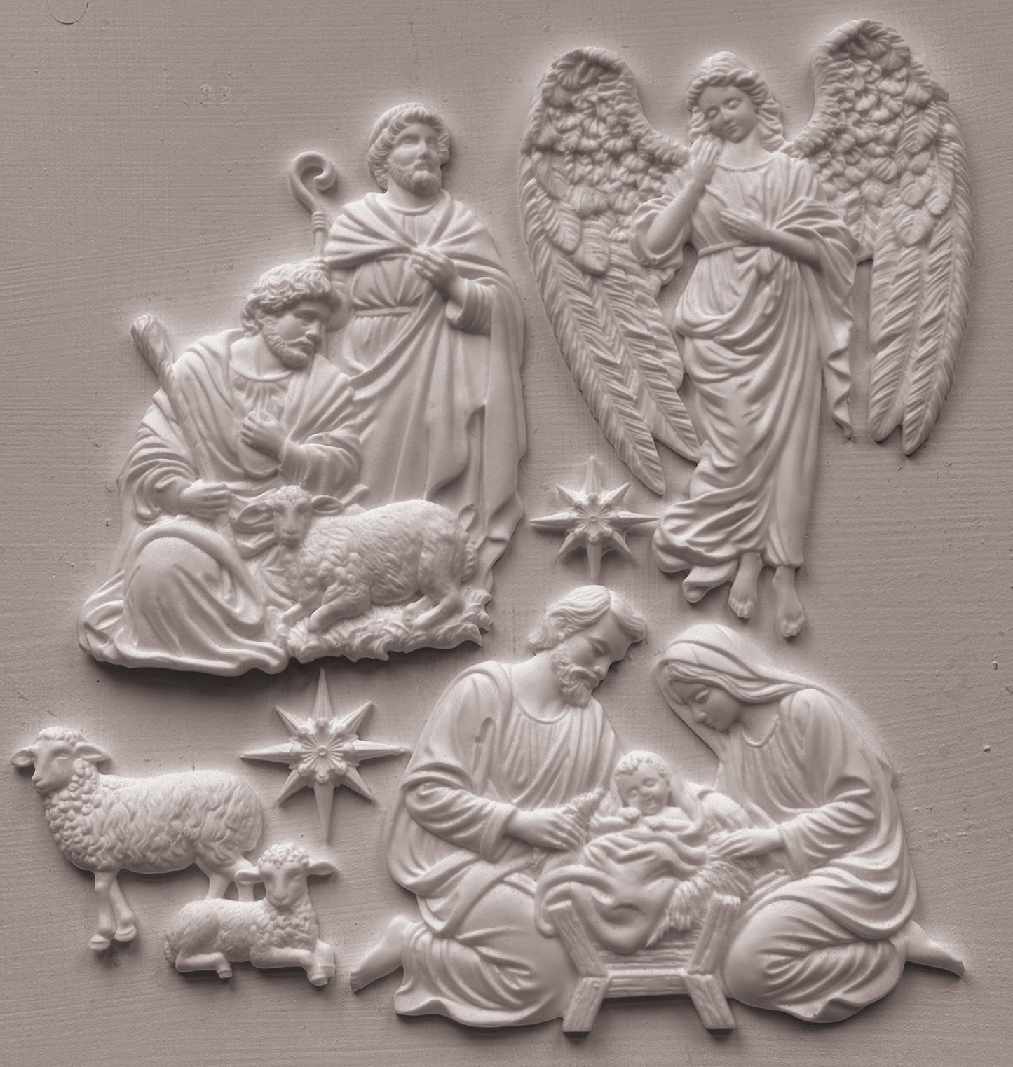 IOD Mould - Silent Night 6x10