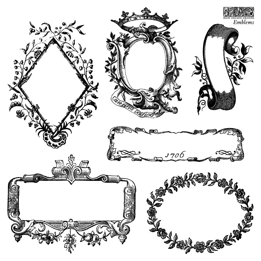 IOD Emblems 6x6 IOD Stamp™