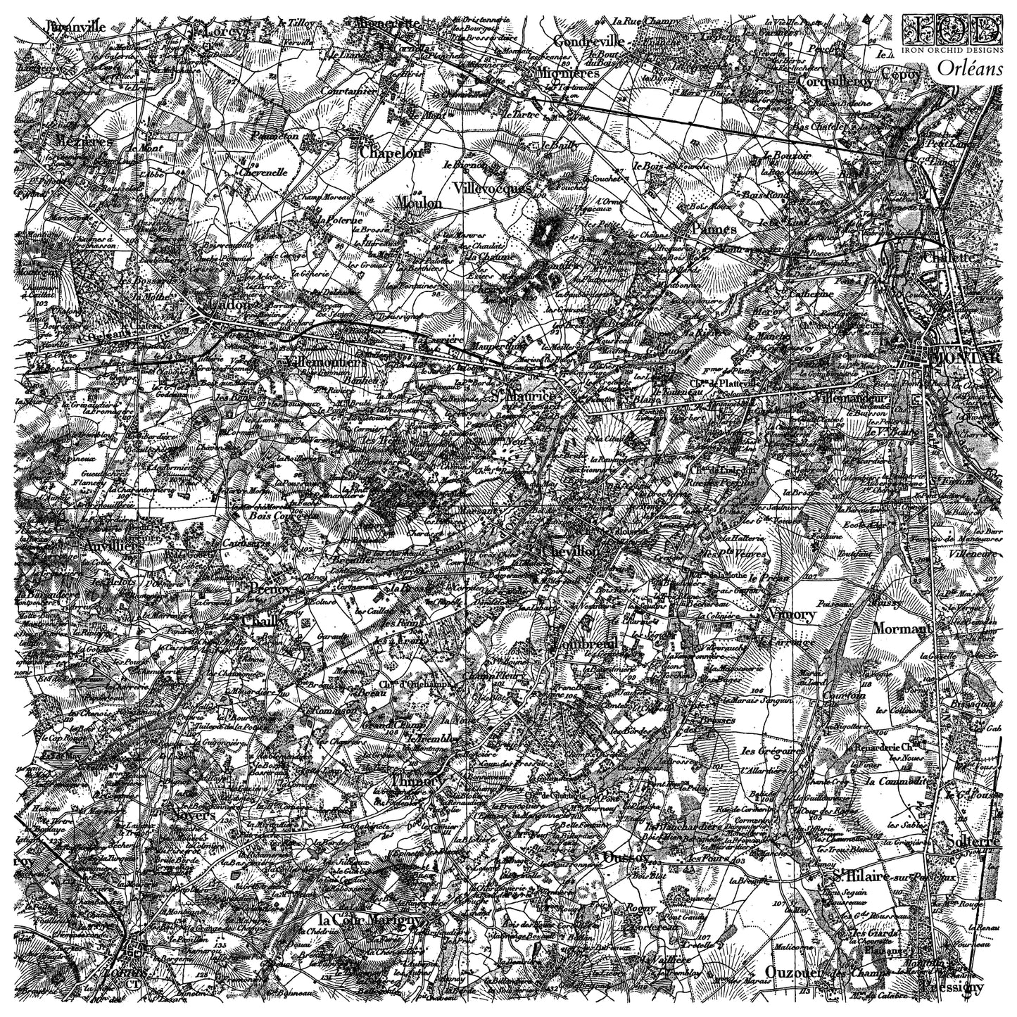 IOD Orleans 12x12 IOD Stamp™