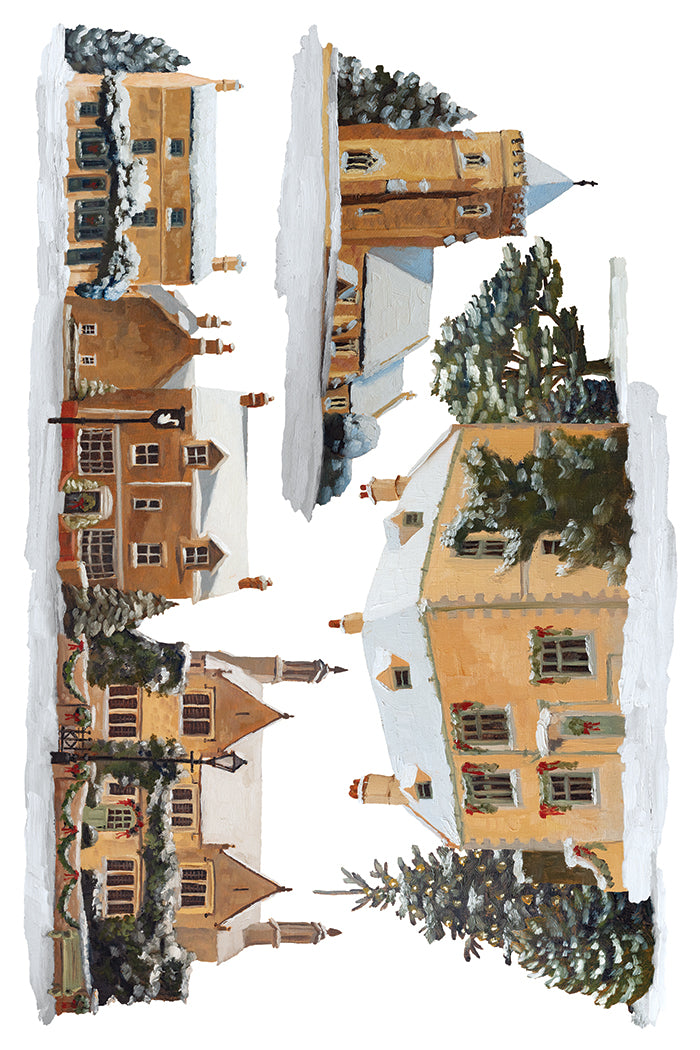 IOD A Cotswald Christmas Transfer 8x12 Pad™