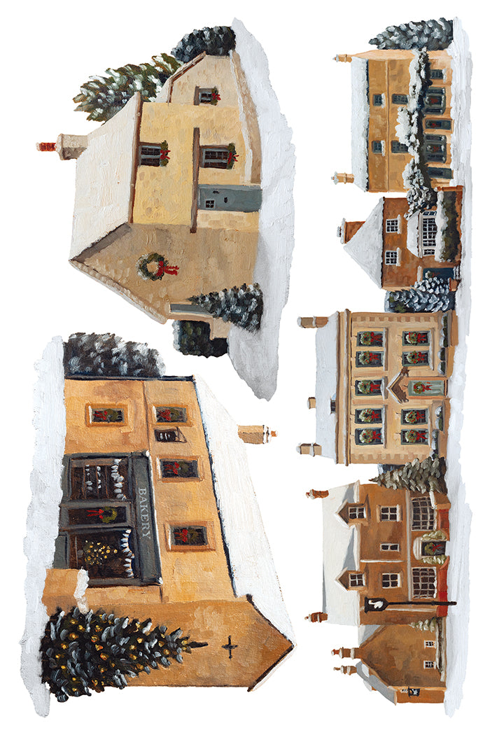 IOD A Cotswald Christmas Transfer 8x12 Pad™