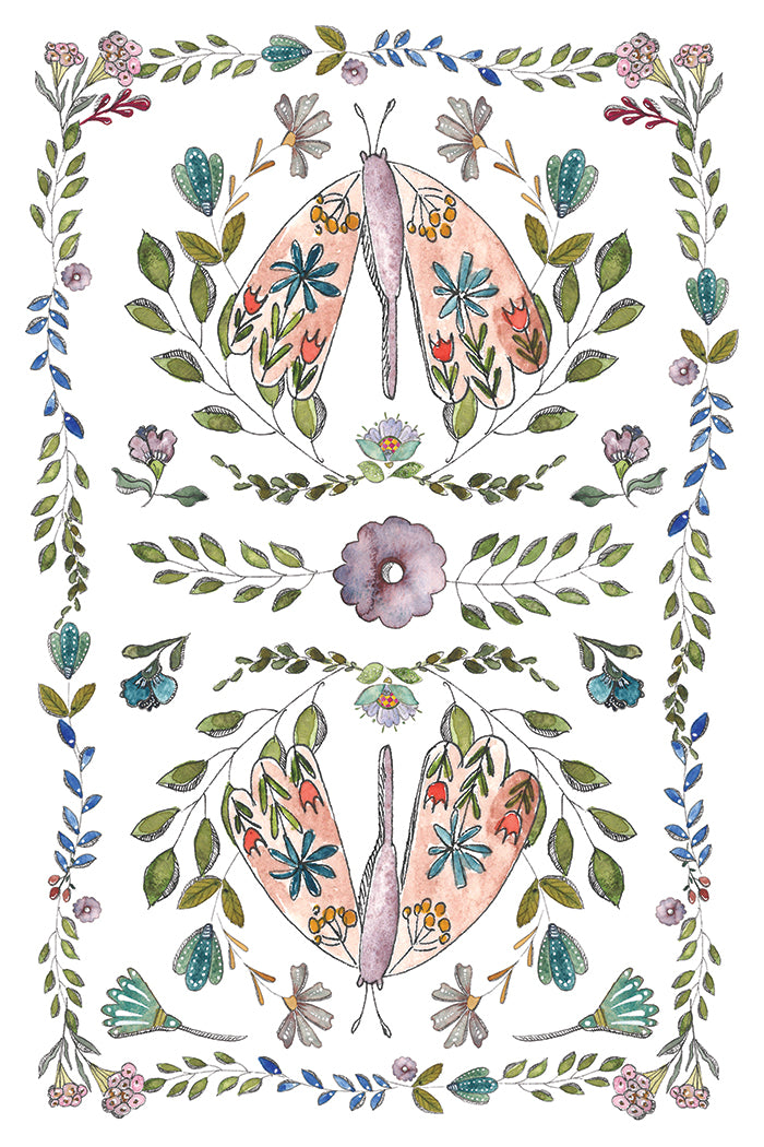 IOD Transfer Fern Fables 8x12 Pad™