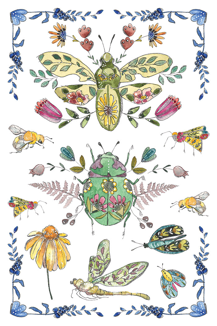 IOD Transfer Fern Fables 8x12 Pad™