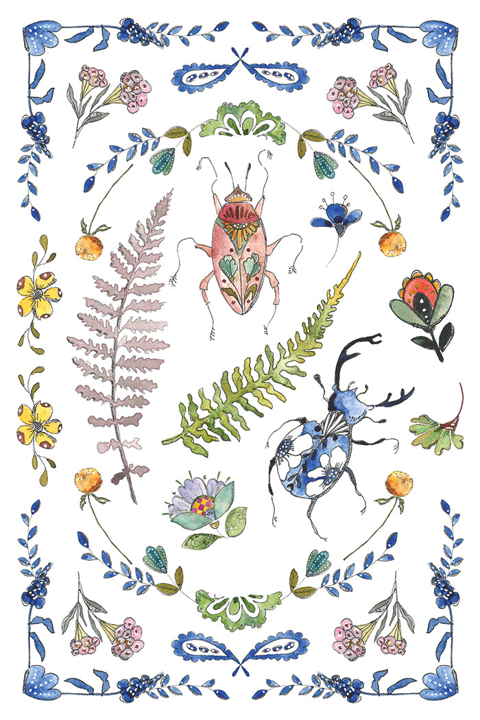 IOD Transfer Fern Fables 8x12 Pad™