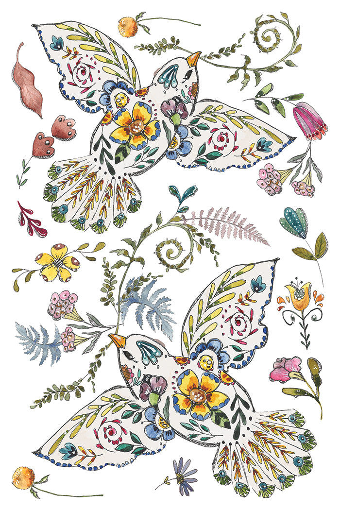 IOD Transfer Fern Fables 8x12 Pad™