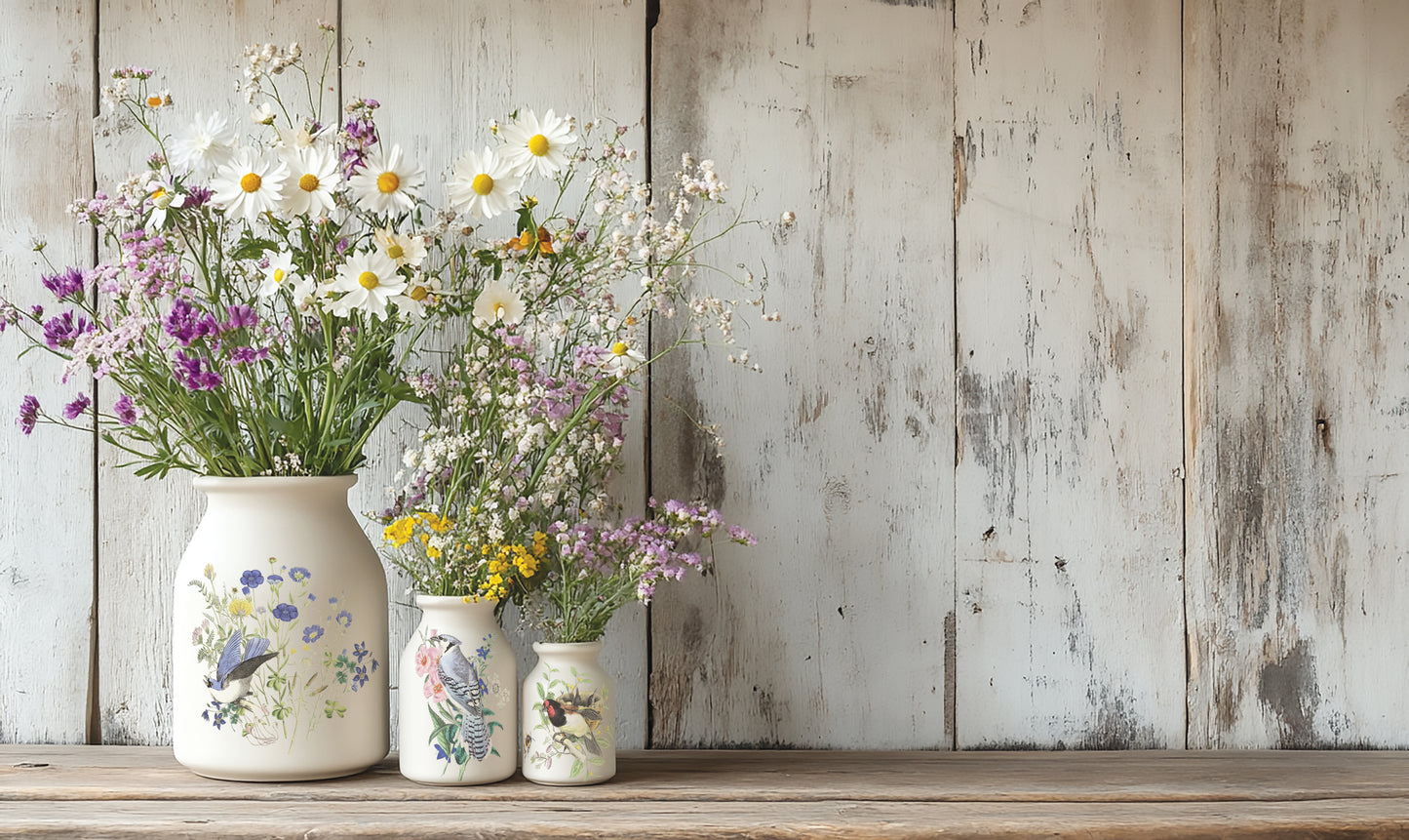 IOD Flora Greca Transfer 8x12 Pad™