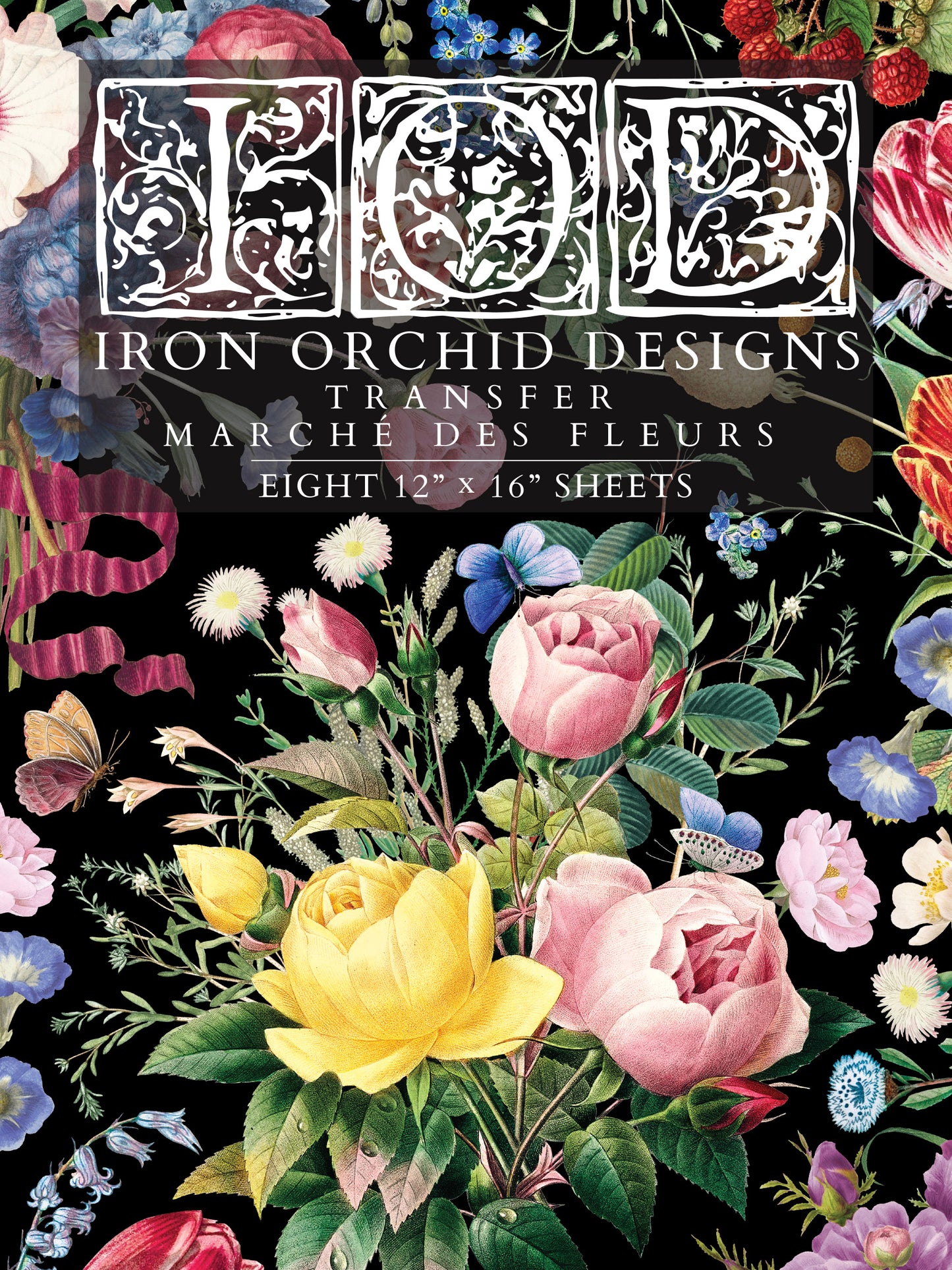 IOD Transfer Marche des Fleurs 12x16 Pad™
