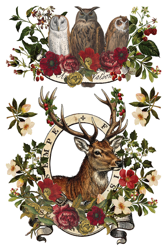 IOD Stag Tavern Transfer 8x12 Pad™