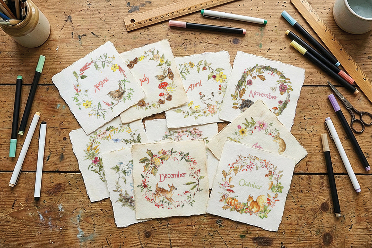 IOD The Bramblewood Diaries Transfer 8x12 Pad™
