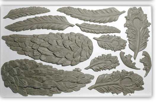 IOD Mould - Wings and Feathers