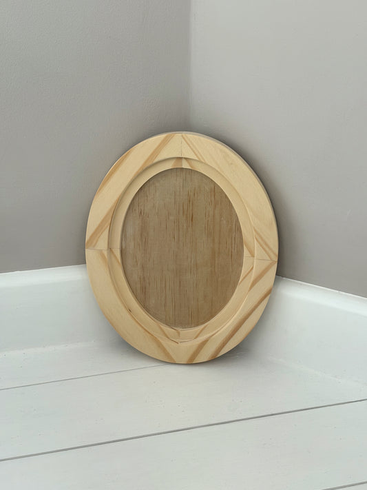 IOD Oval Wood Gallery Blank 8.5x10.6