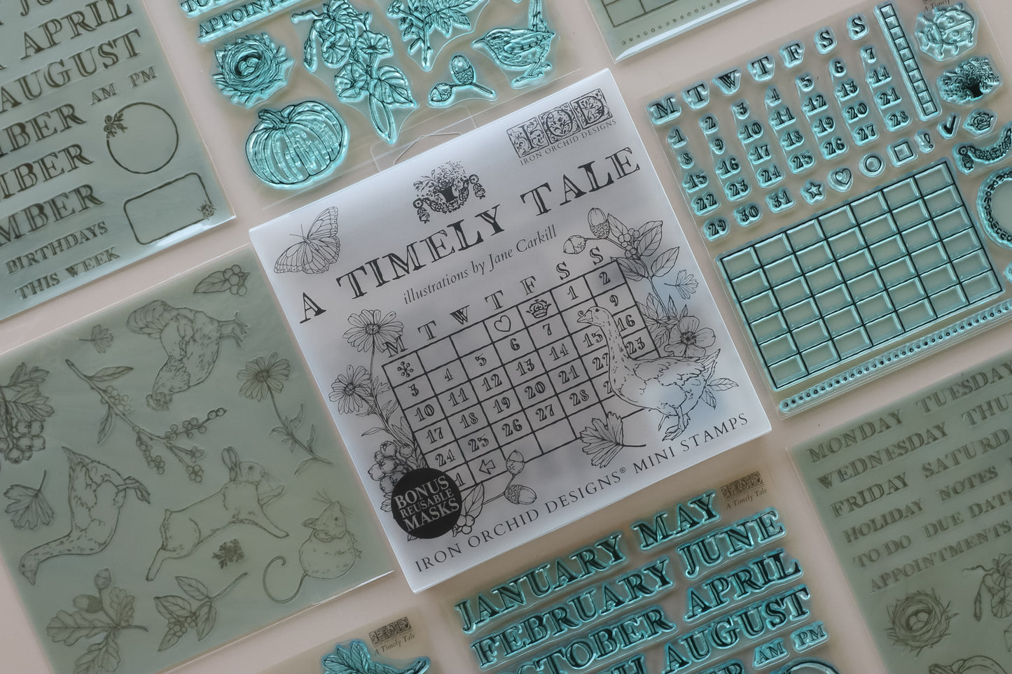 IOD Timely Tale Stamp