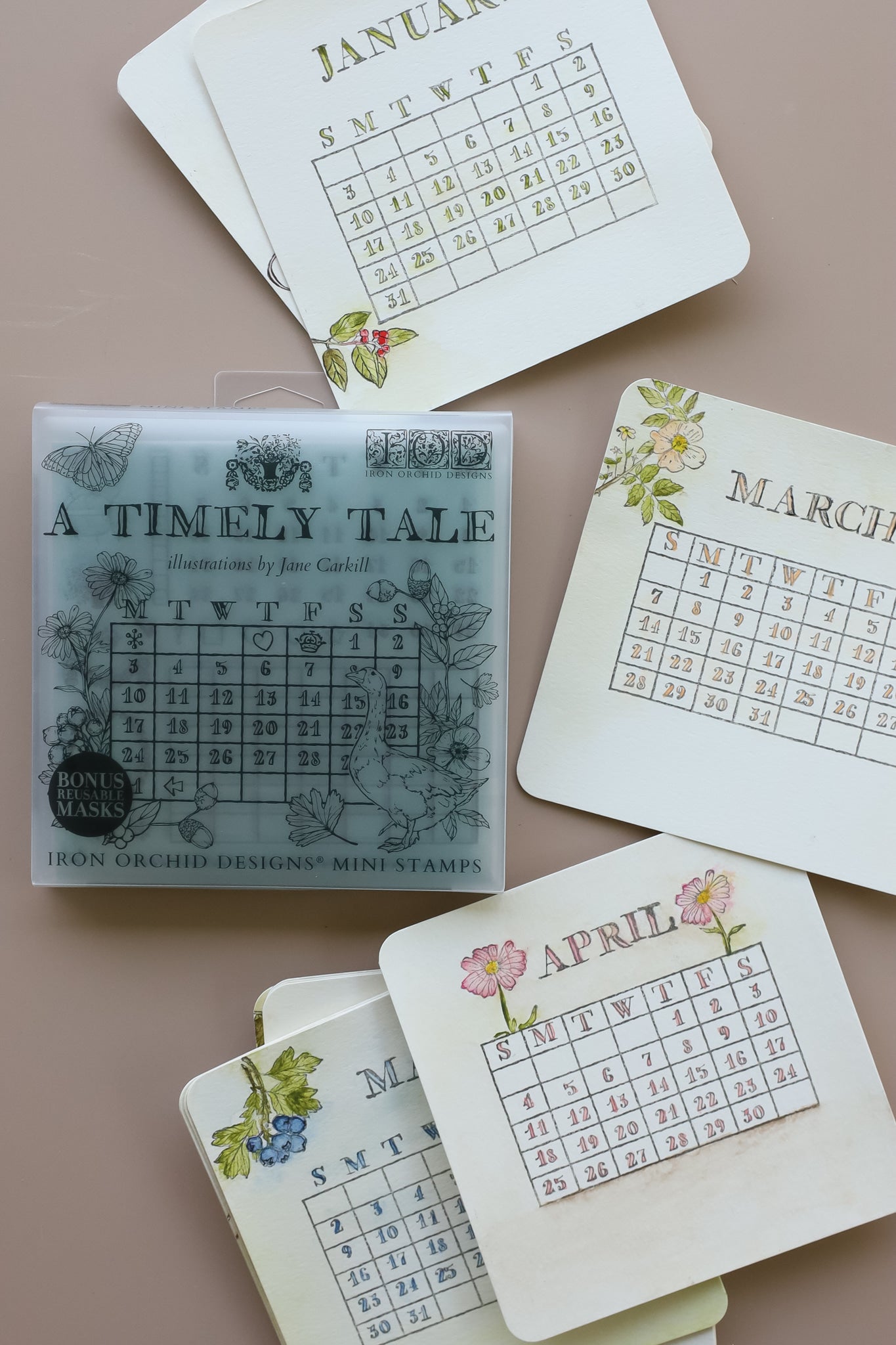 IOD Timely Tale Stamp