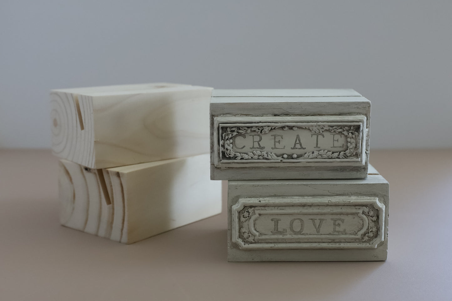 IOD Wood Block Stands