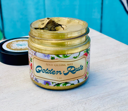 DIY Paint Golden Rule / Gilding Wax